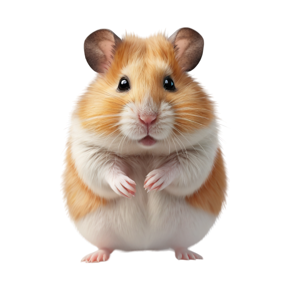 Hamster on transparent background png