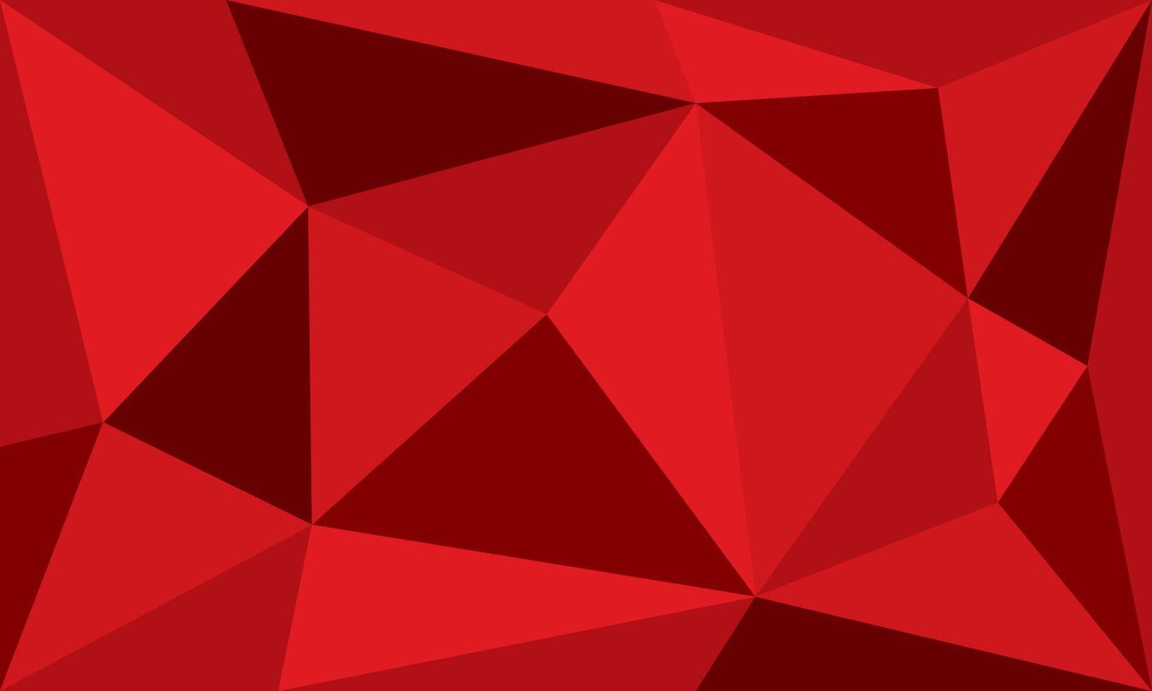 Abstract red polygonal background illustration for your design. vector