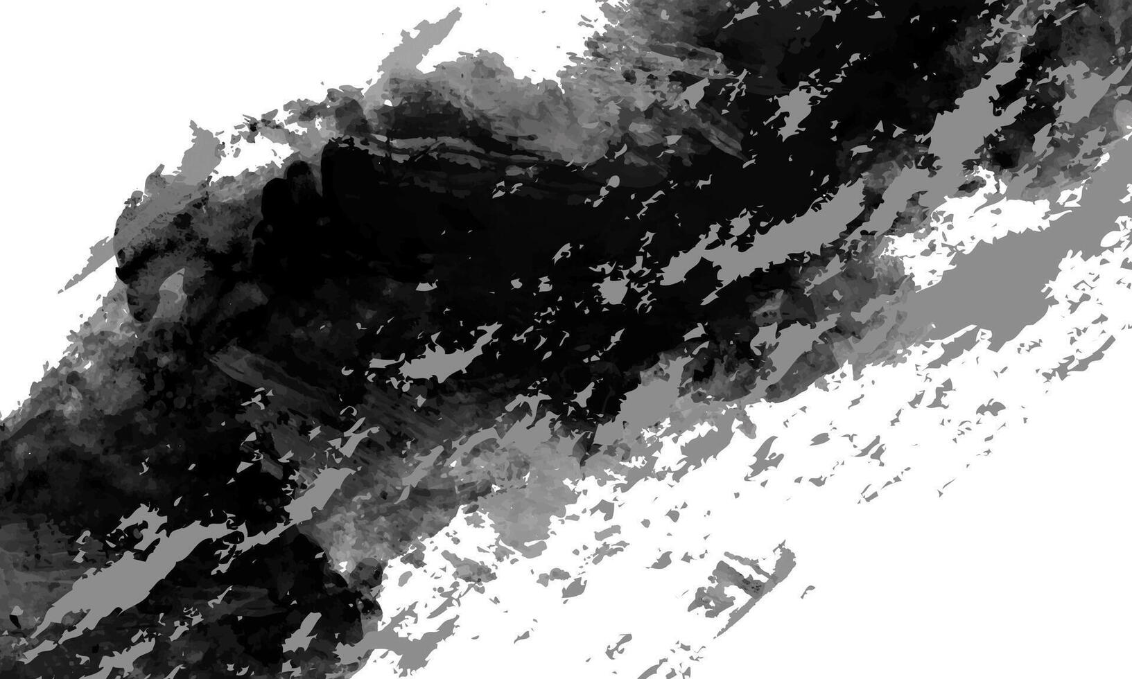 Black and white grunge background vector