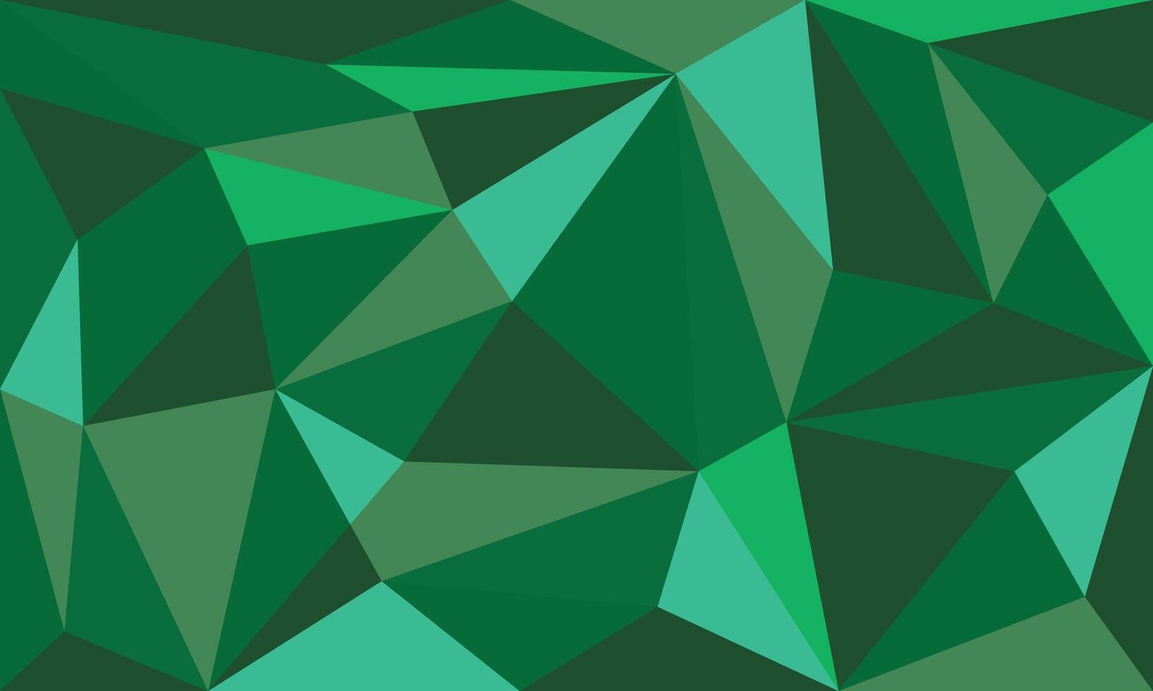 Green abstract polygonal background. Geometric design for your business. vector