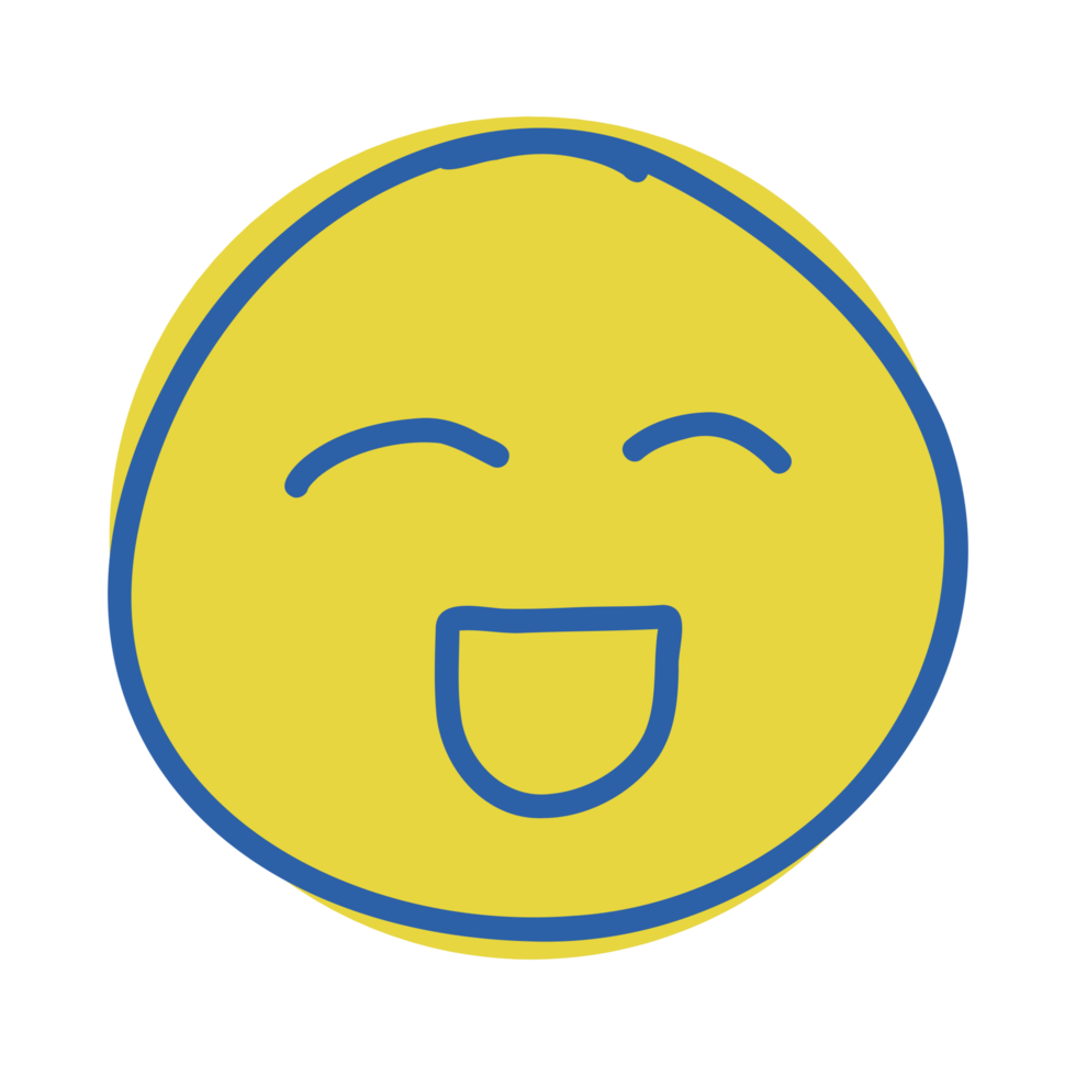 Smile emoji illustration png