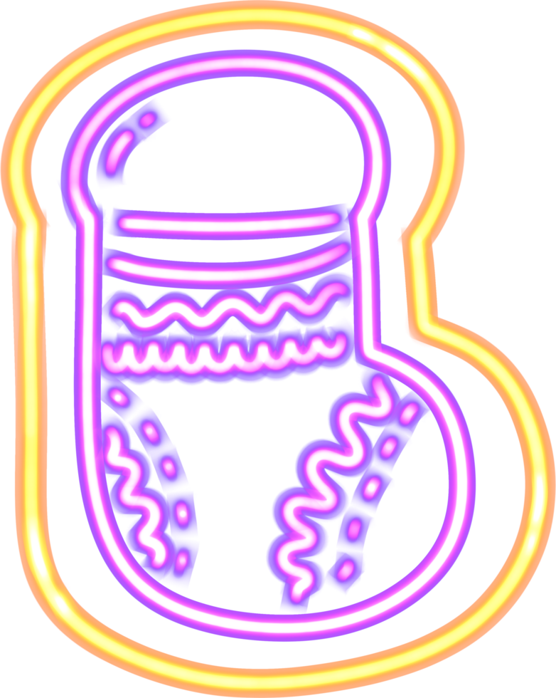 sock illustration colorful string lights png