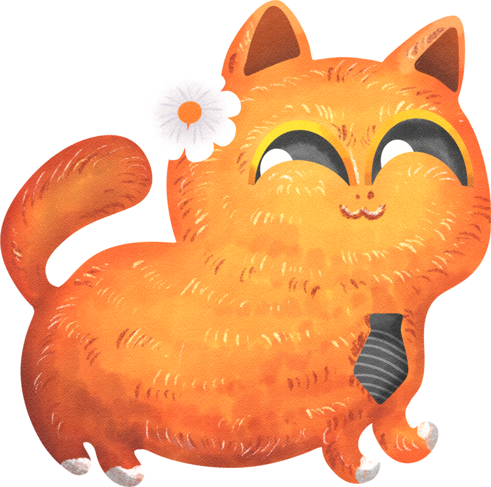 cat character monster png