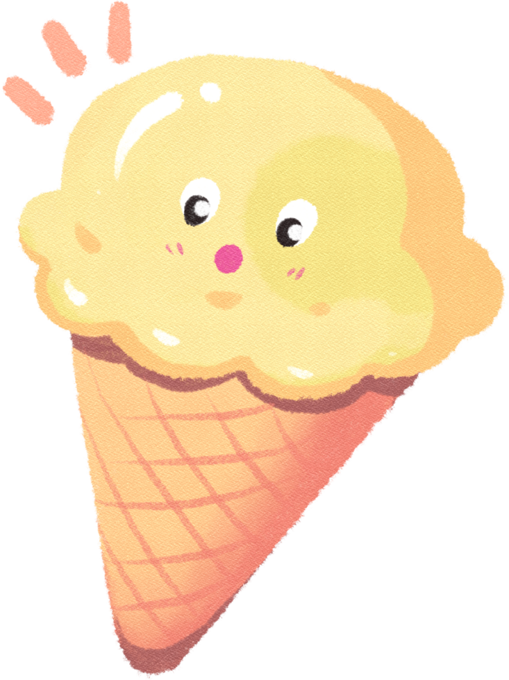 a ice cream pastel png
