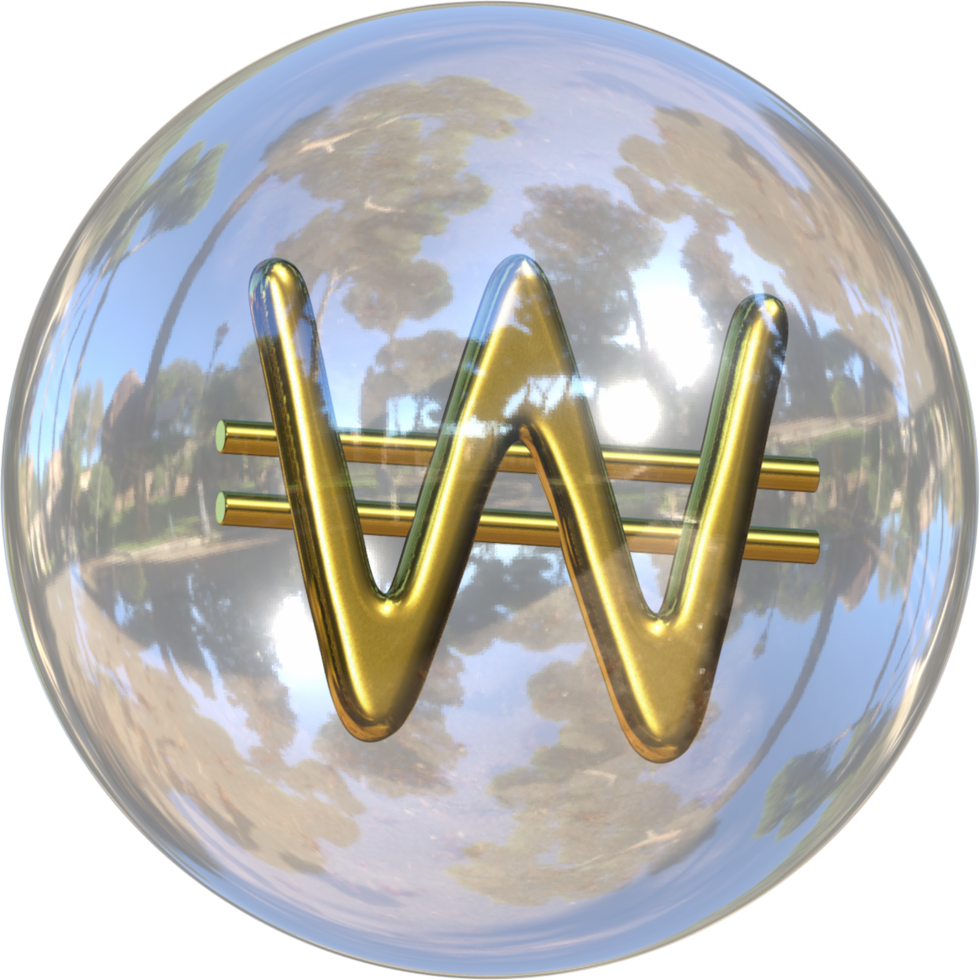 Balloon golden symbol png