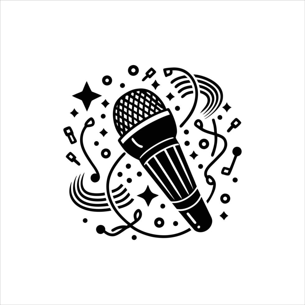 Microphone Icon Pro vector