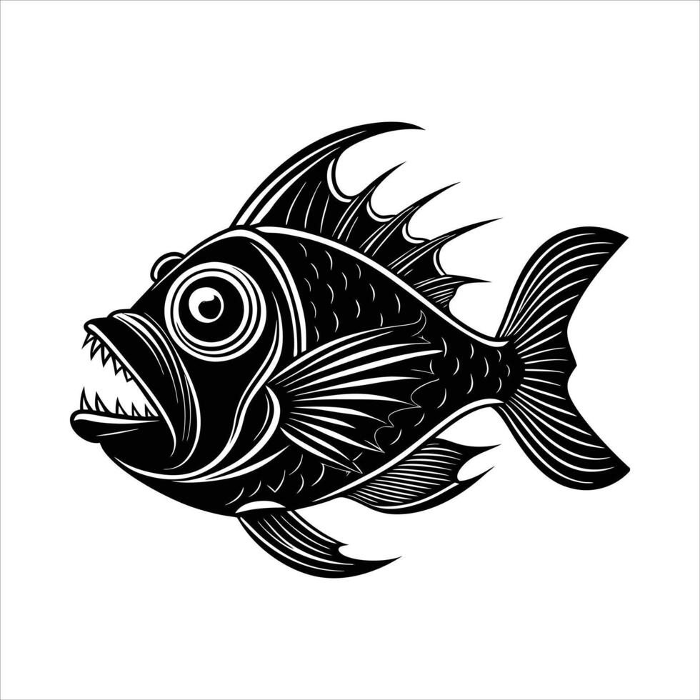 Gasteropelecidae The Extraordinary Flying Fish Family vector