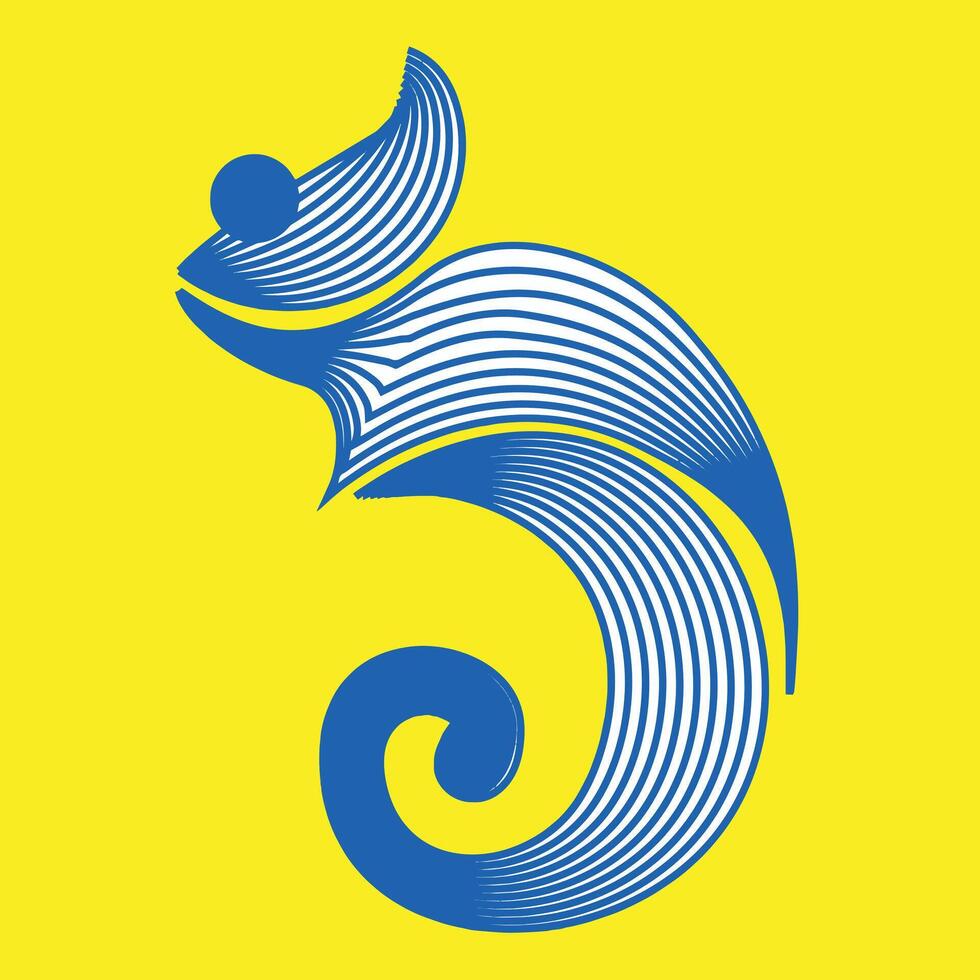 Chameleon Logo illustration vector