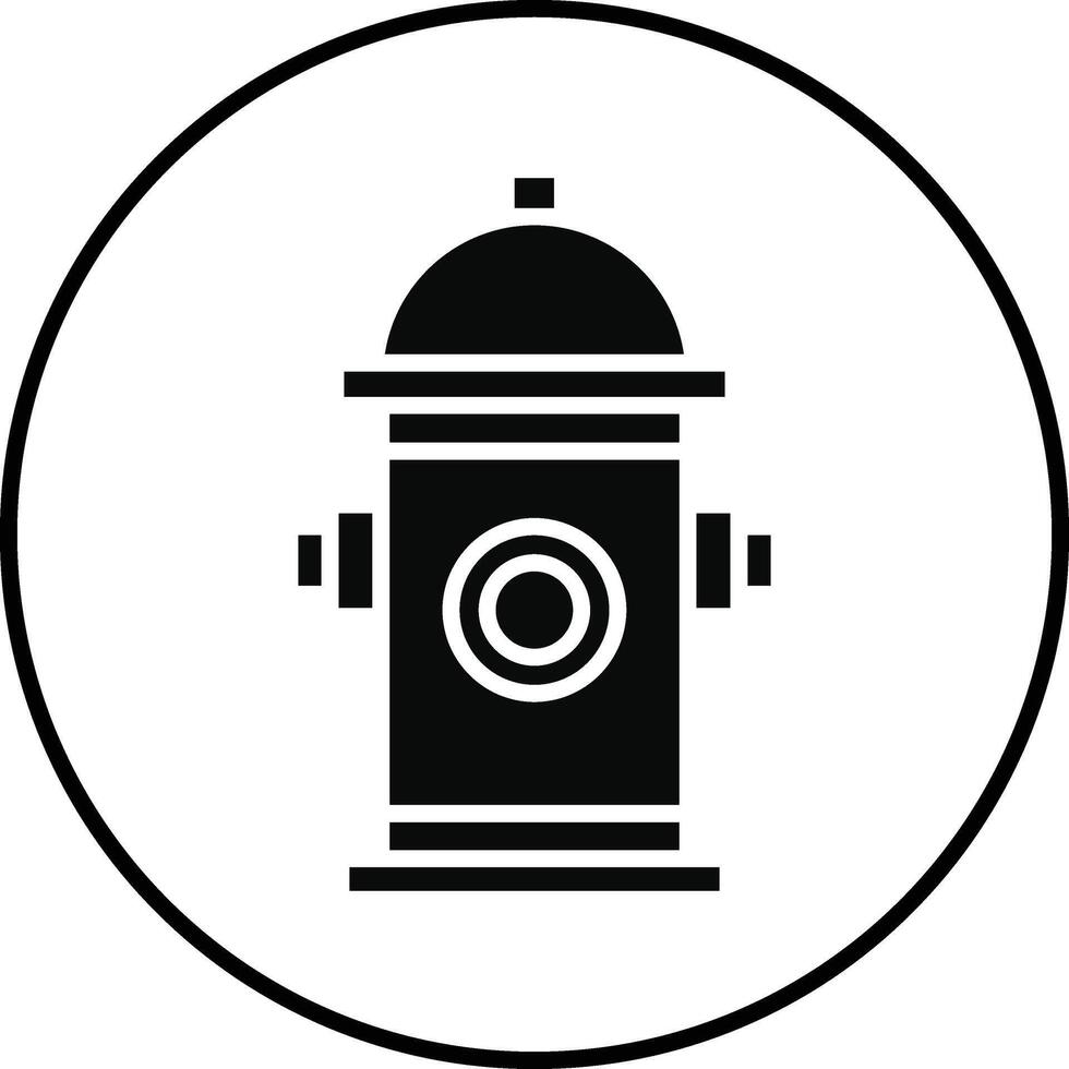 Hydrant Illustration Icon vector