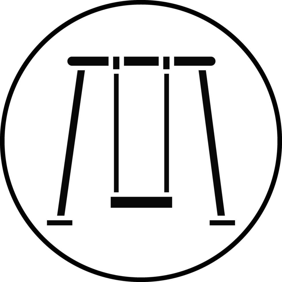 Swing Illustration Icon vector