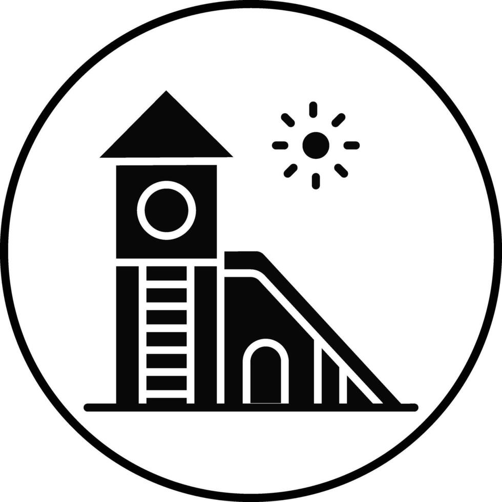 Playground Illustration Icon vector