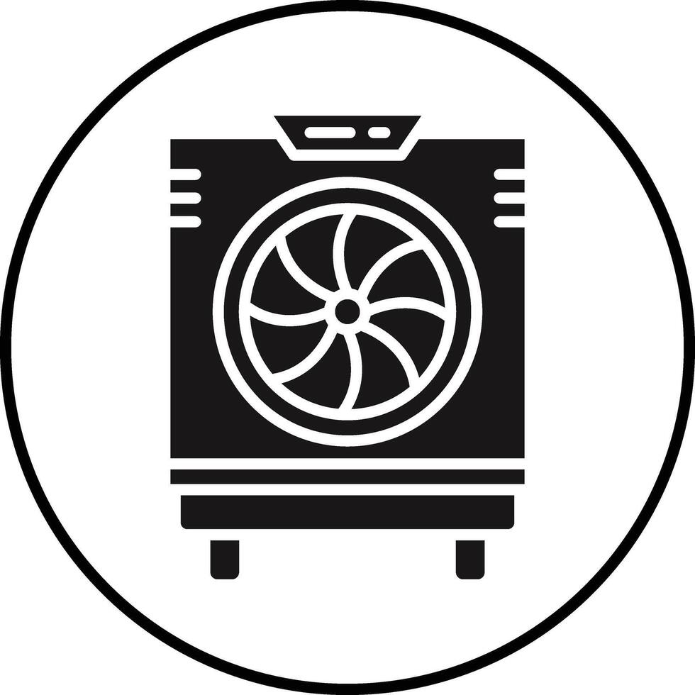 Cooler Illustration Icon vector