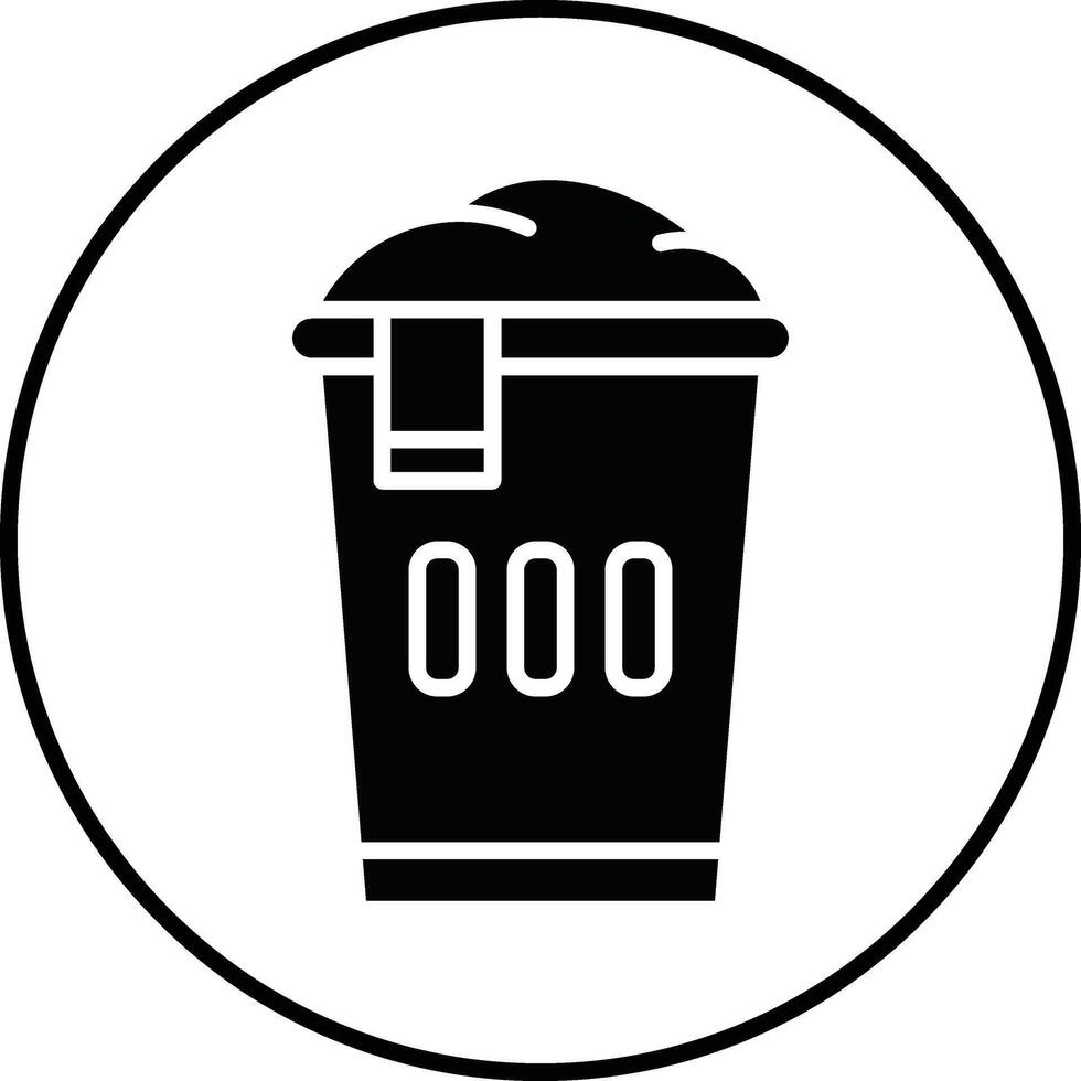Laundry Basket Illustration Icon vector
