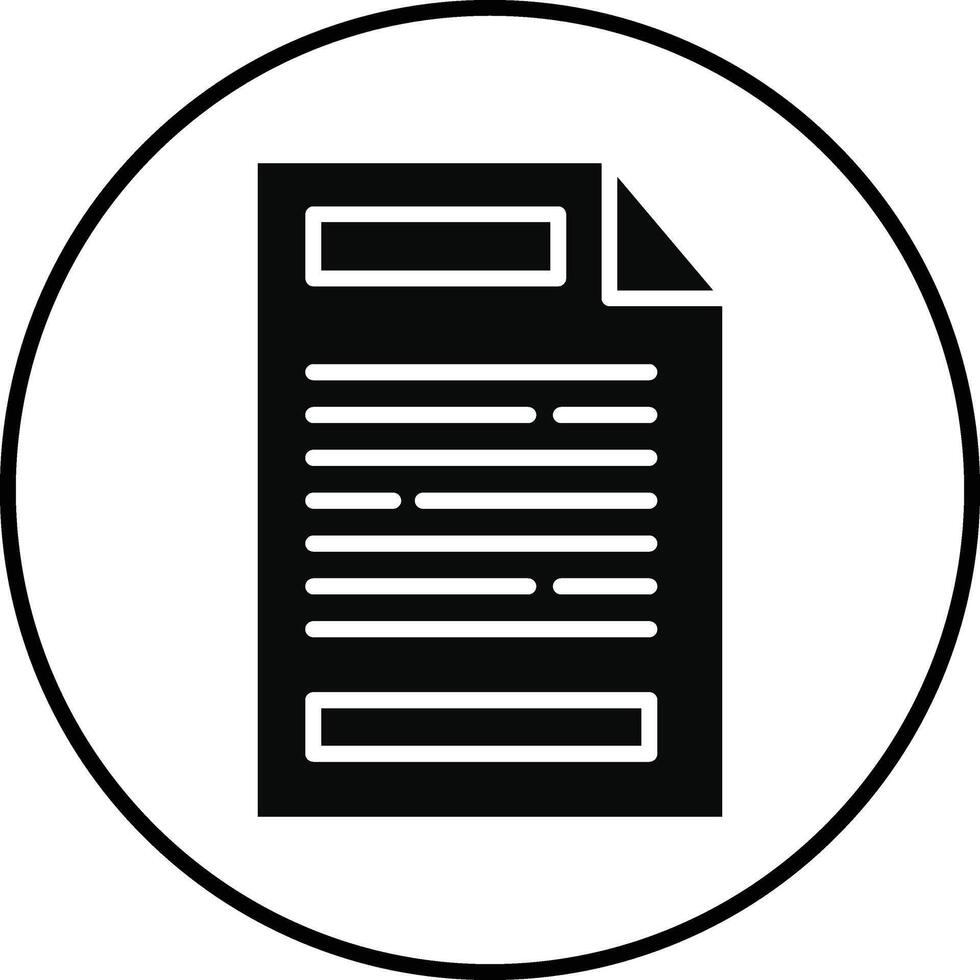 Paper Illustration Icon vector