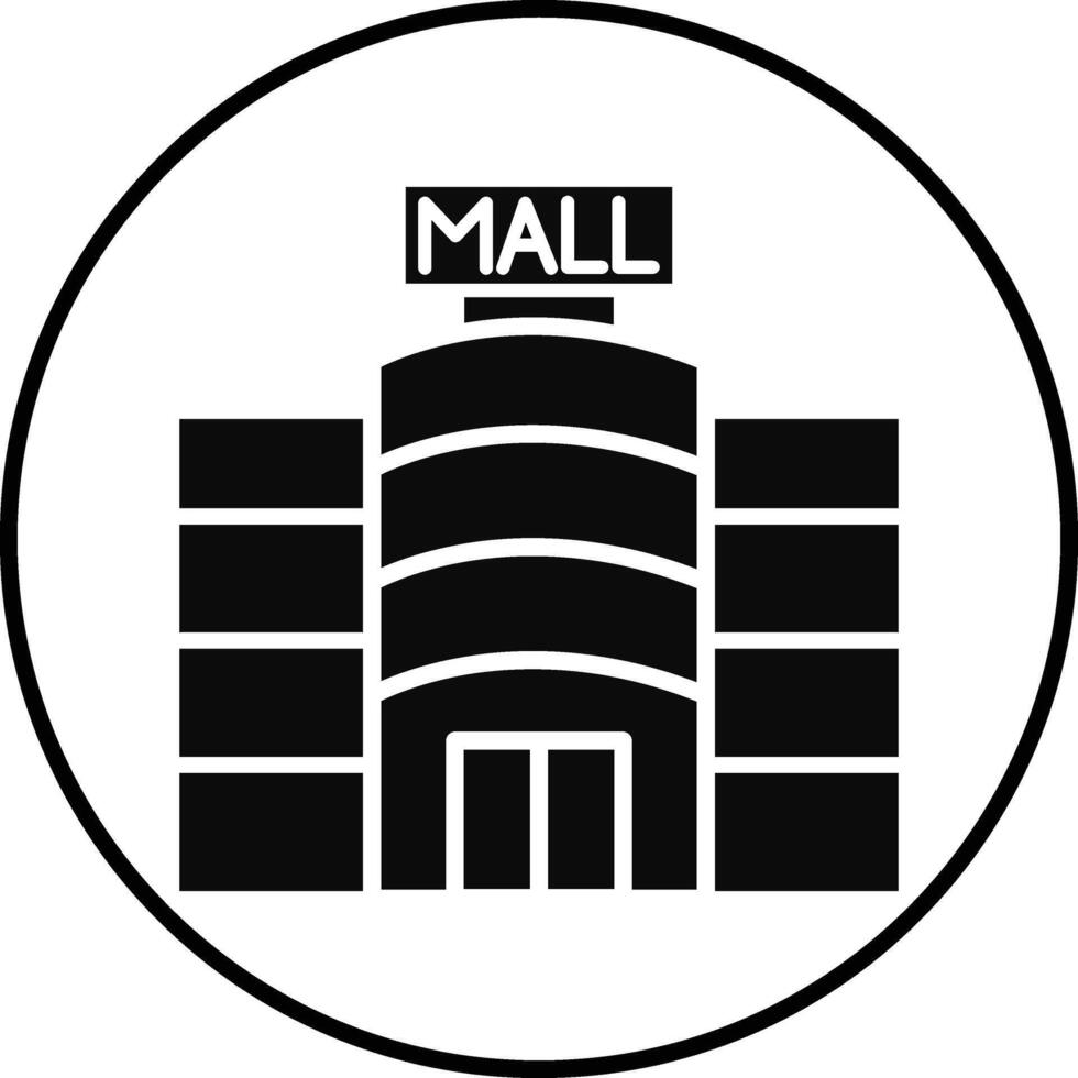 Mall Illustration Icon vector