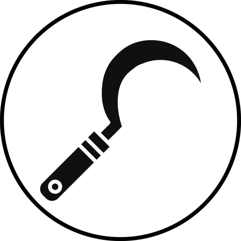 Sickle Illustration Icon vector