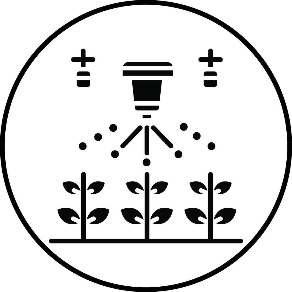 Smart Farming Illustration Icon vector
