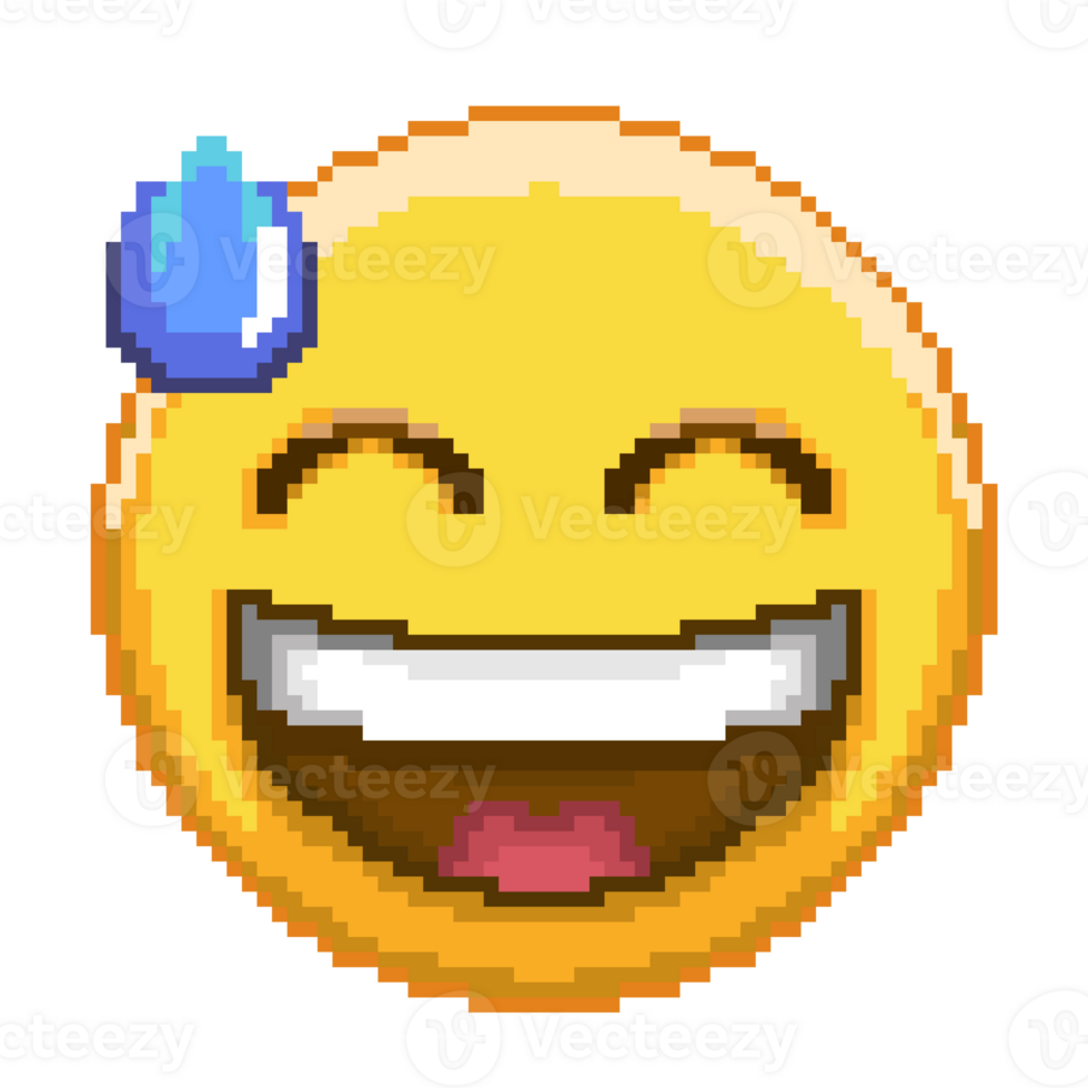Retro Digital Emoji Design png