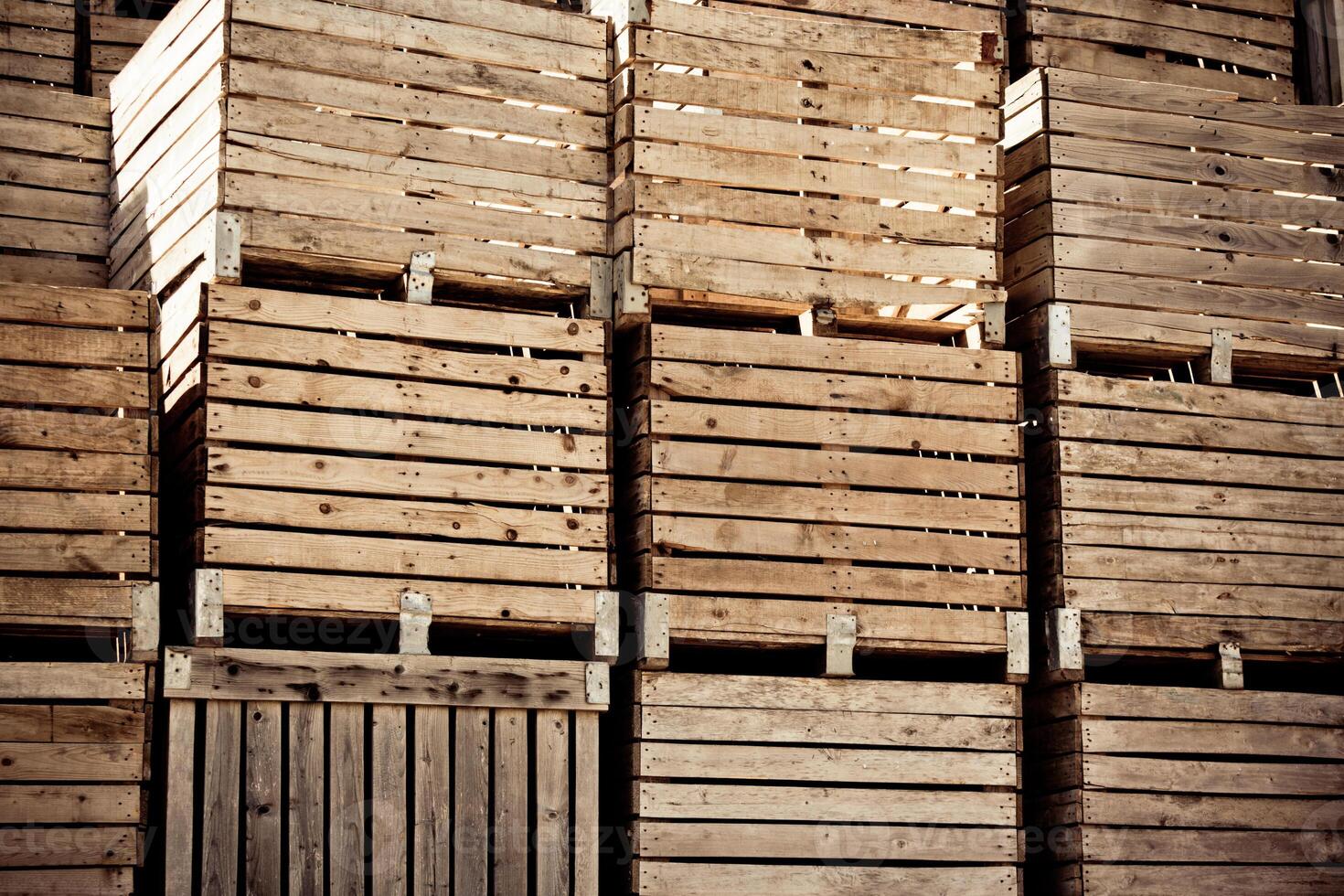 Crates stack background photo