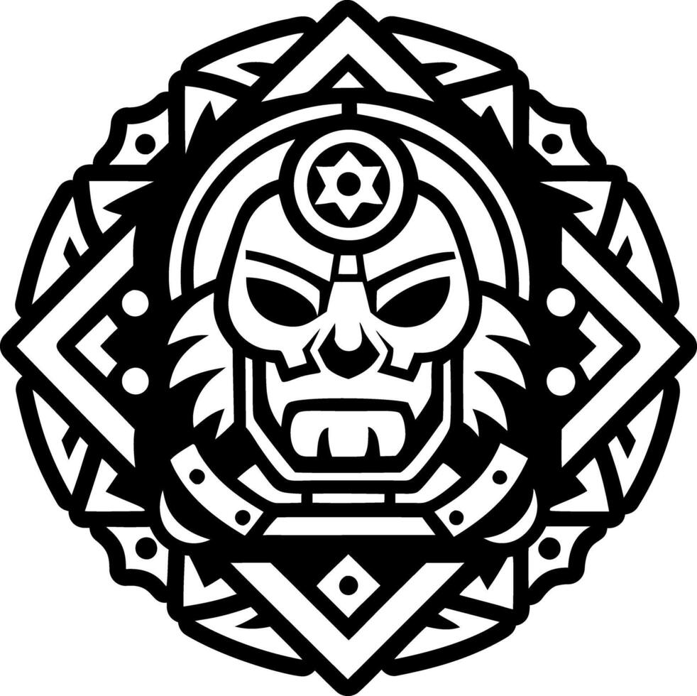 Lost symbol icon in solid style vector