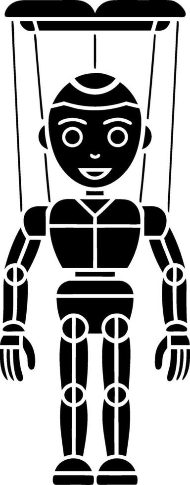 Illustration Puppet Concept Control Manipulation Art Silhouette Design vector