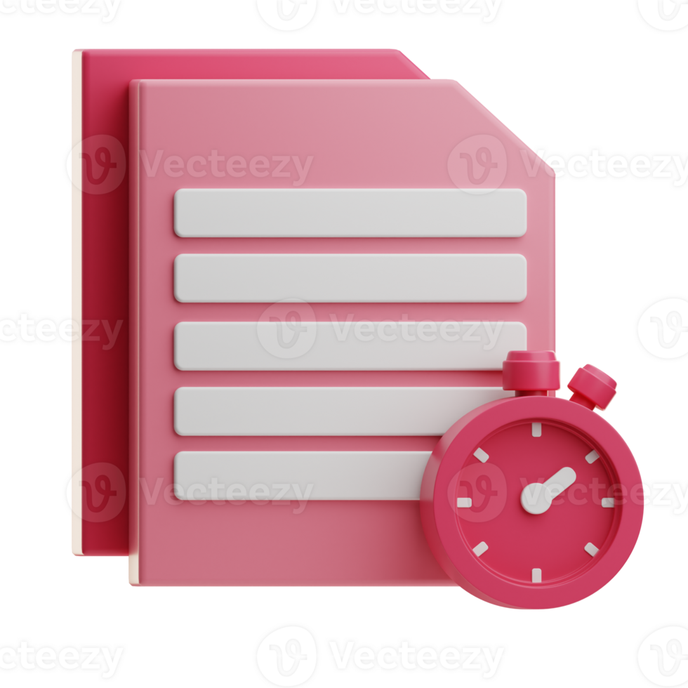 Learning Time School Online Learning illustration 3D png