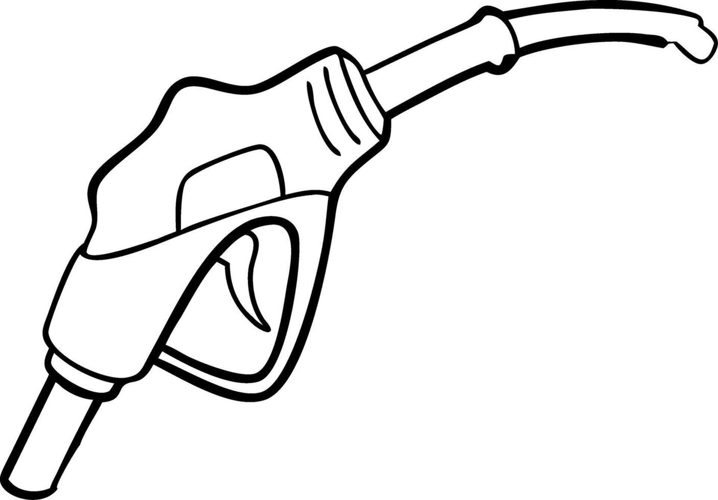Illustration of Fuel Pump Nozzle for Gas Station and Automotive Industry vector