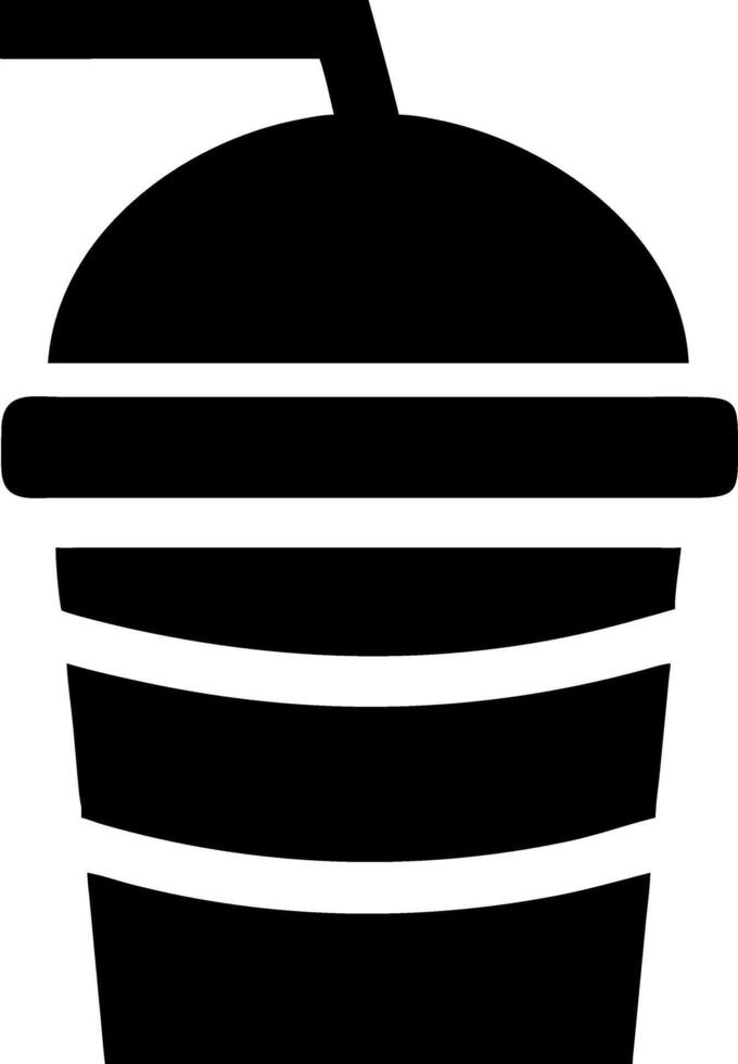 Minimalist Black Burger for Fast Food Restaurant Branding vector