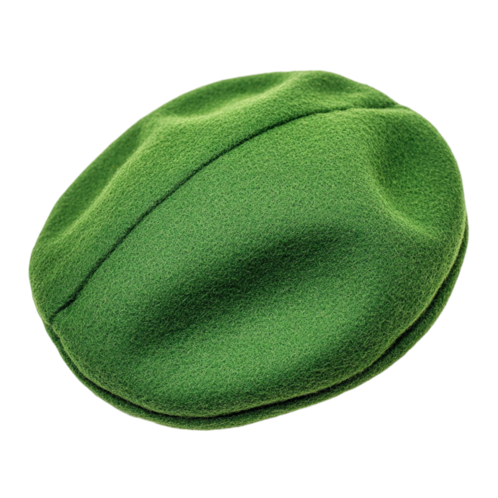 Rounded Green Cap png