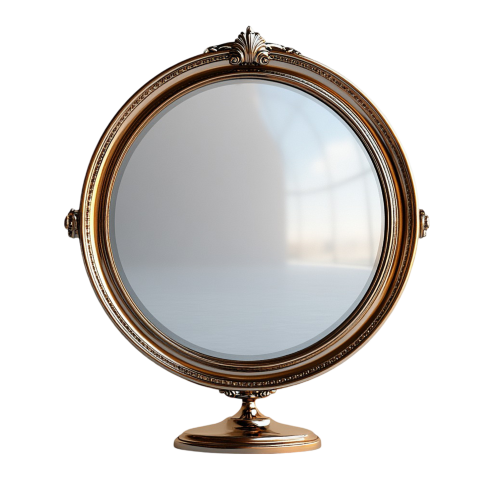 Decorative Round Mirror png