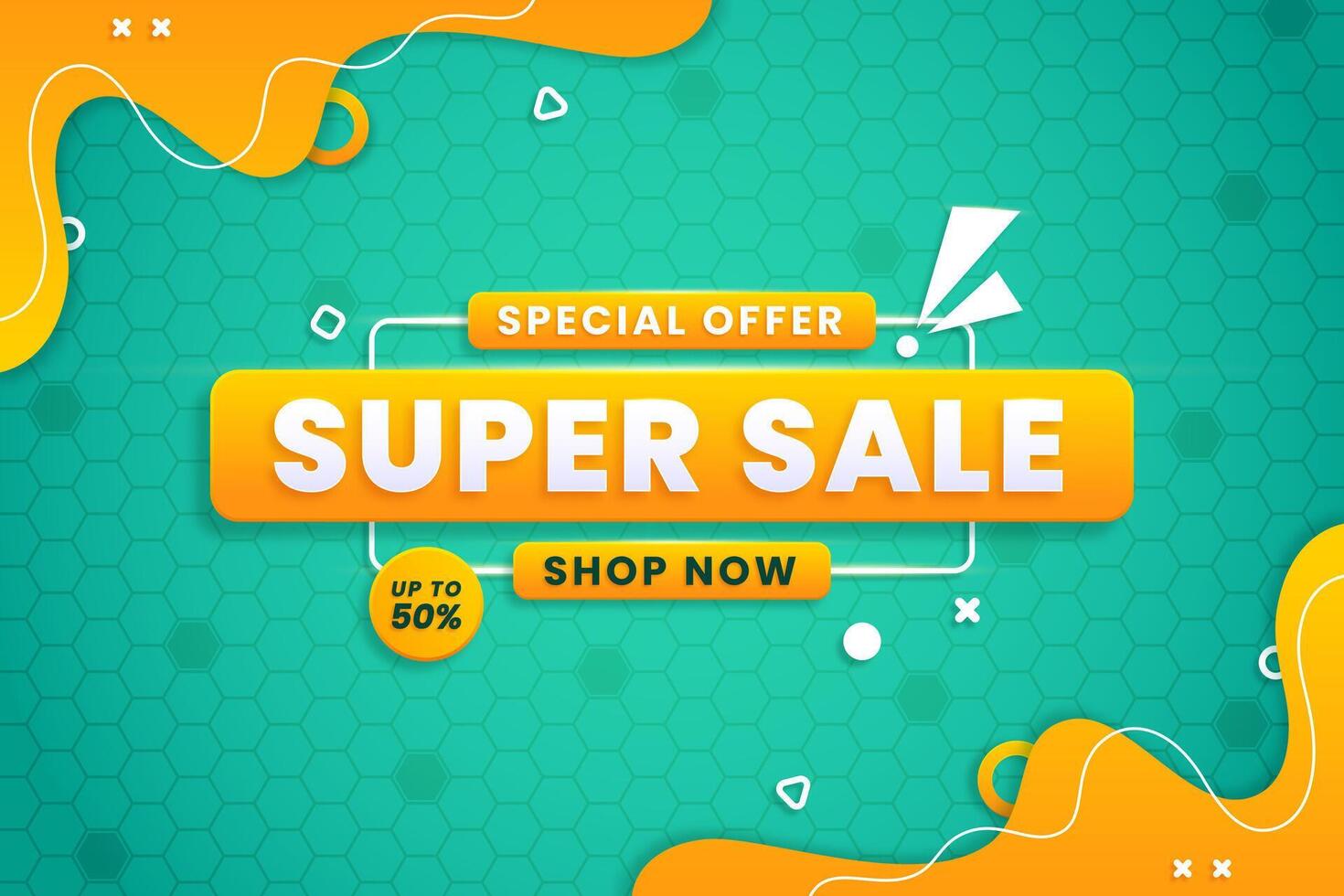 Gradient sale background with discount vector