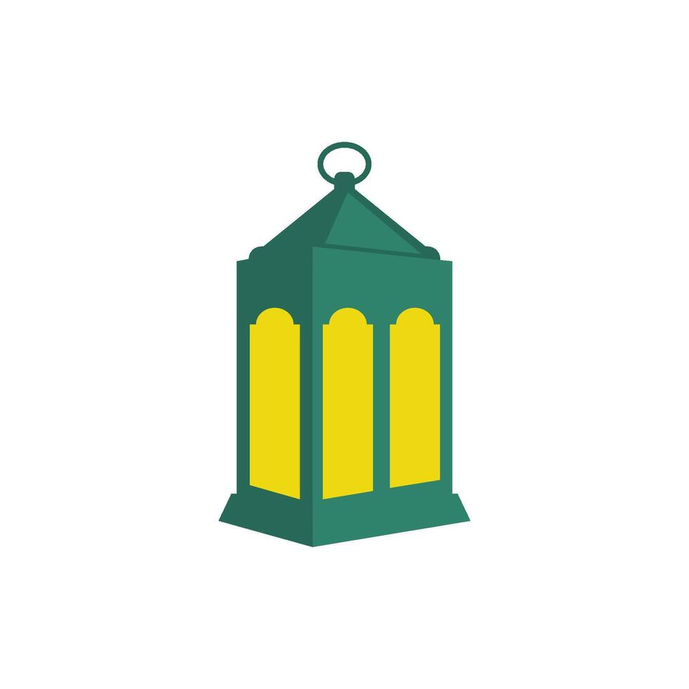 design islamic lantern vector