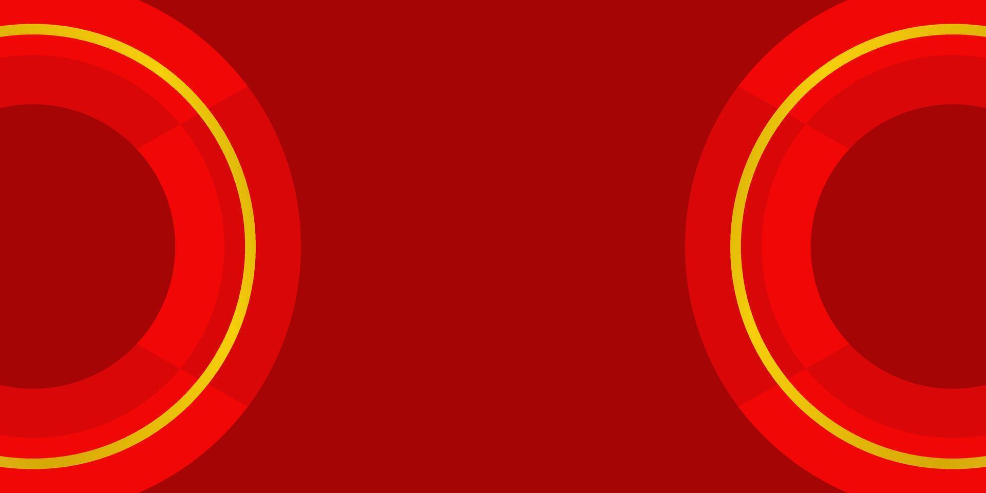 Chinese New Year red background with copy space area. Template design for banner, greeting card, poster, cover, web, social media. vector