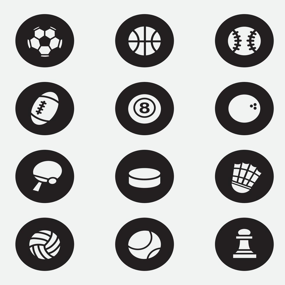 sport icon good for element design, sport equipment, ui design, web design, silhouette design, etc vector
