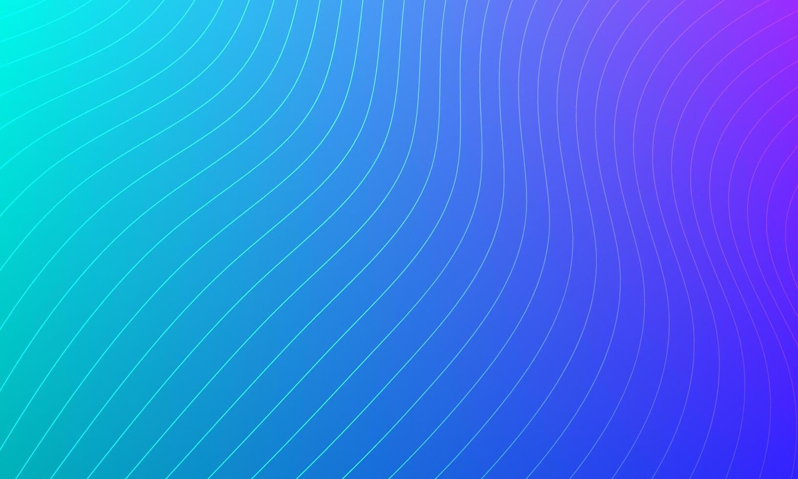 holographic colorful gradient background with wavy line pattern vector