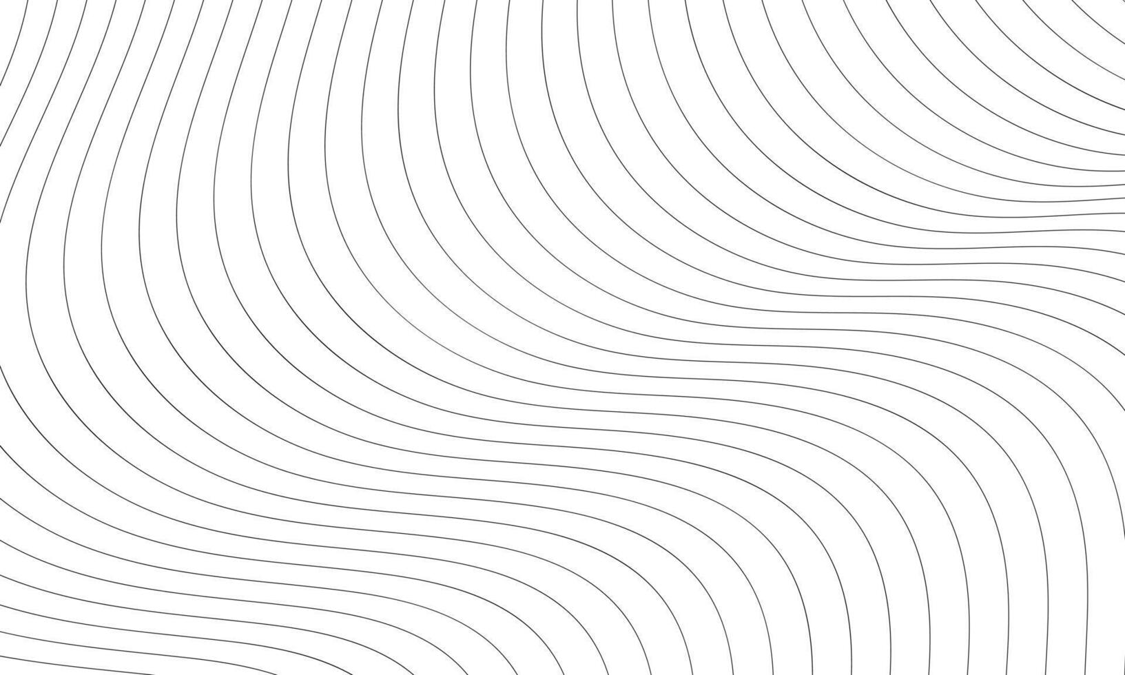 minimalist white abstract background with wavy line pattern vector