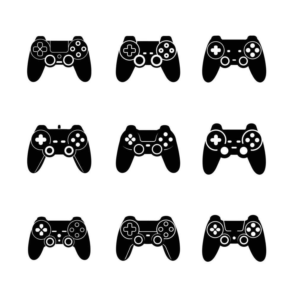 Electronics silhouette bundle, including gadgets and device clipart. Great for any creative project or branding vector
