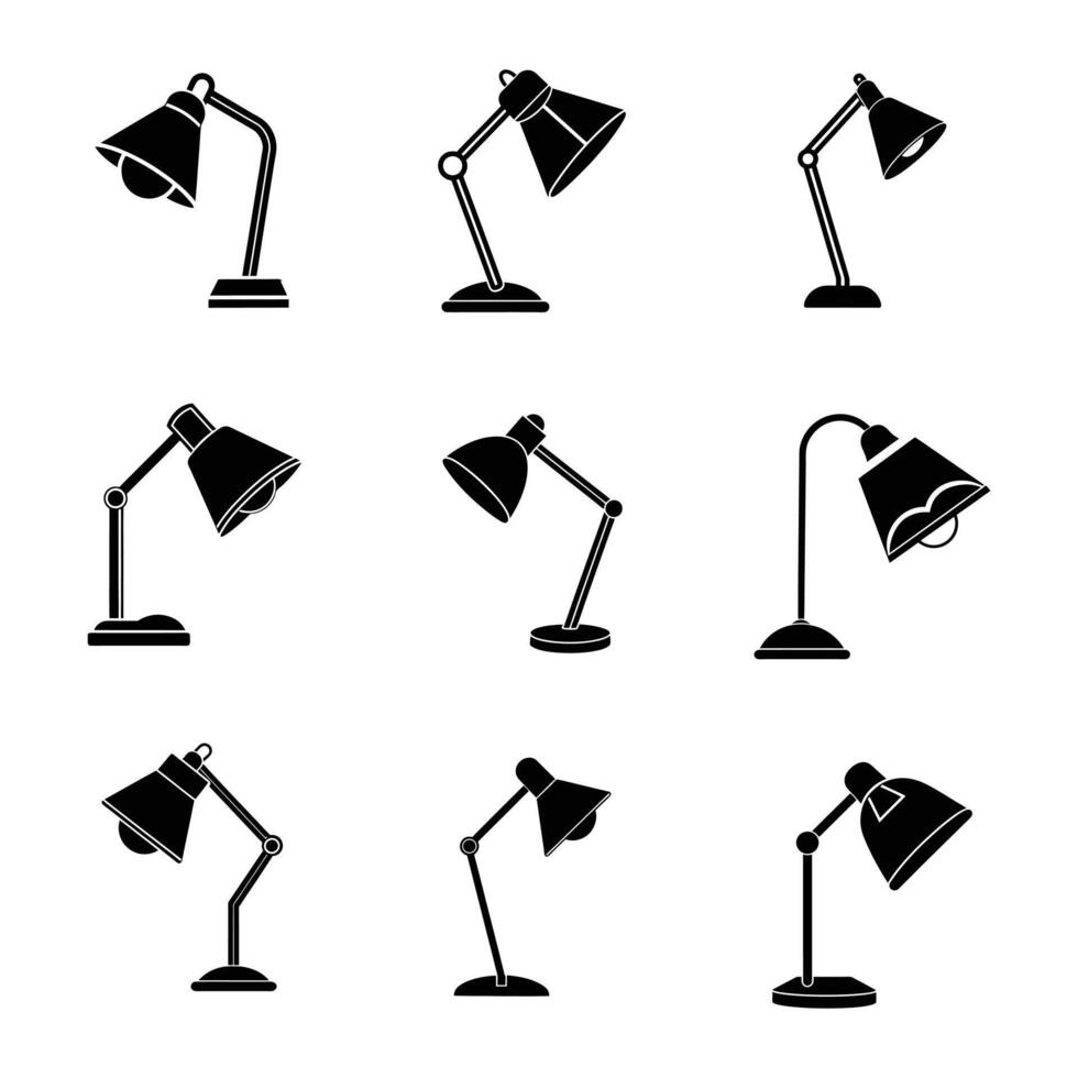 Electronic device silhouette set with detailed line art and clipart designs. Perfect for all digital and printable projects vector