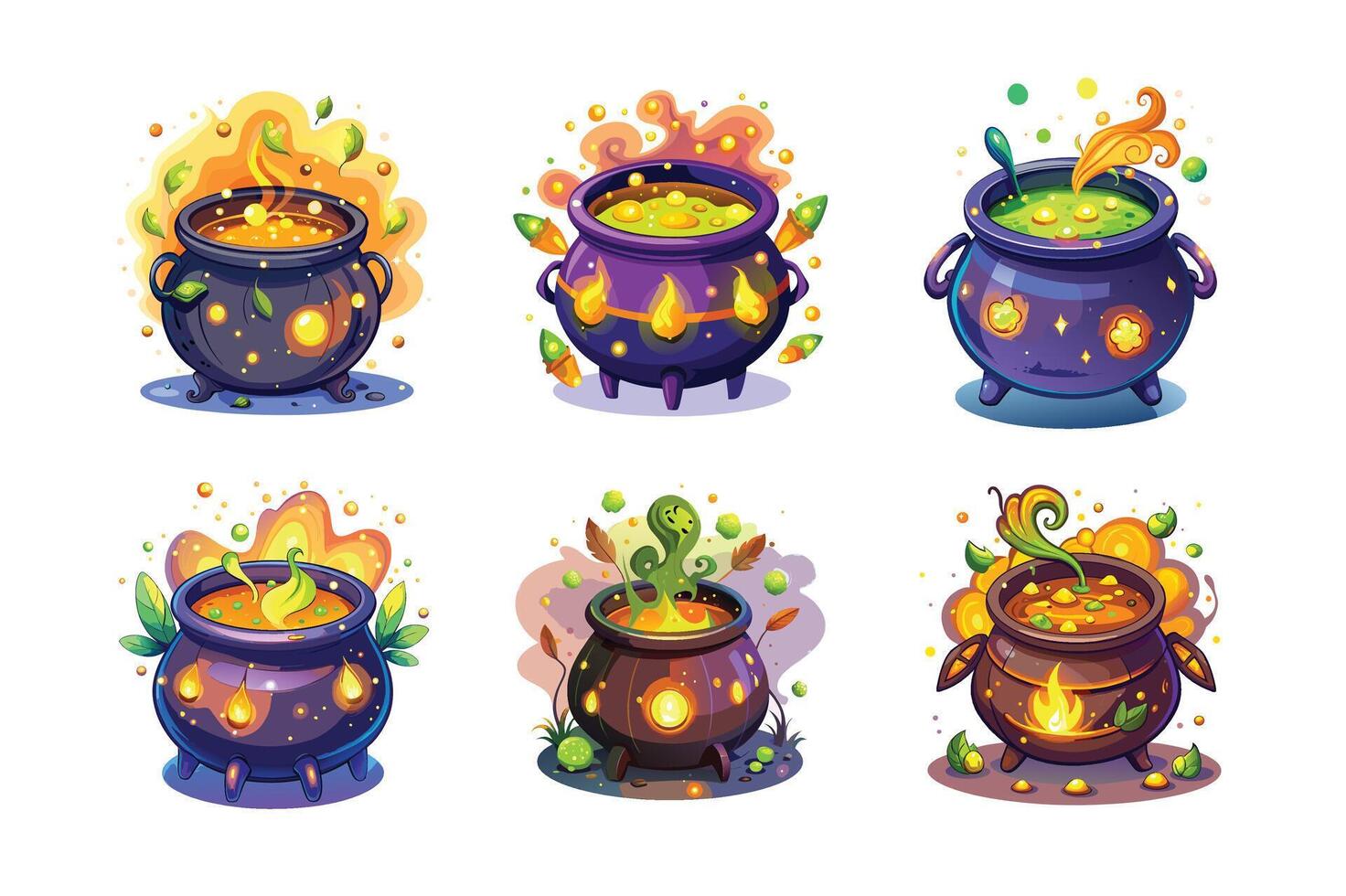 High-quality Halloween Day illustrations with pumpkins, skeletons, and bats, perfect for print and digital use. vector