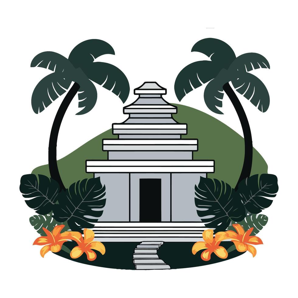 The logo for the island of hawaii vector