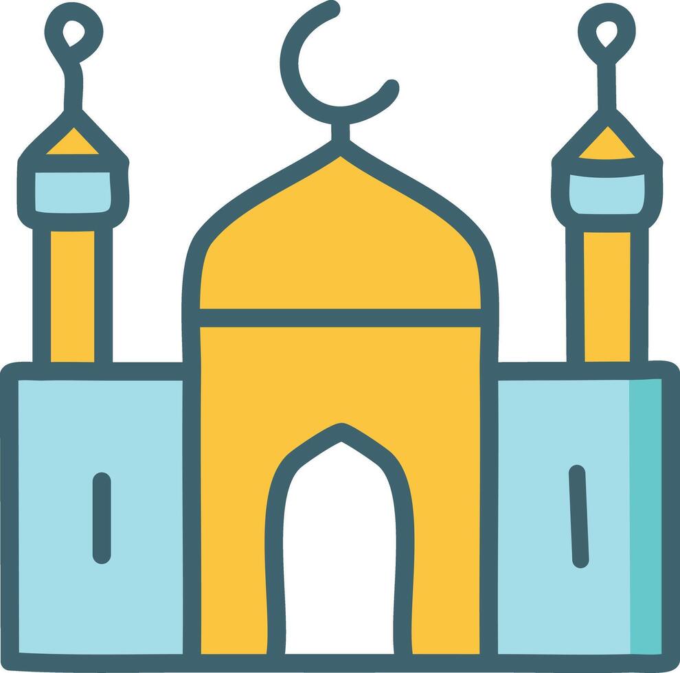 Mosque Icon illustration vector