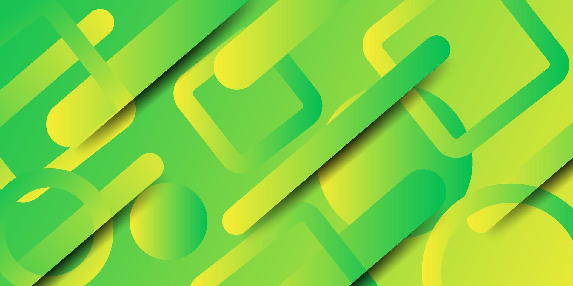 Dynamic geometric background with bright colored rectangles with rounded edges. Stock illustration for background. Eps10 vector