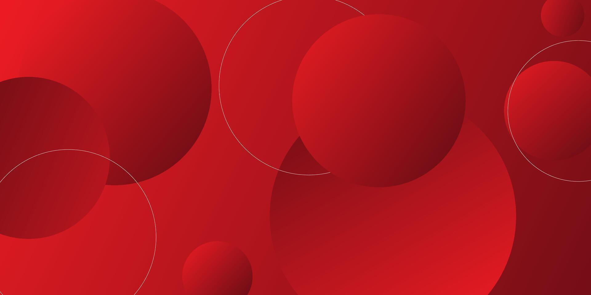Red element with circle shape. Creative illustration for poster, web, landing page, page, cover, advertisement, greeting, card, promotion. eps 10 vector