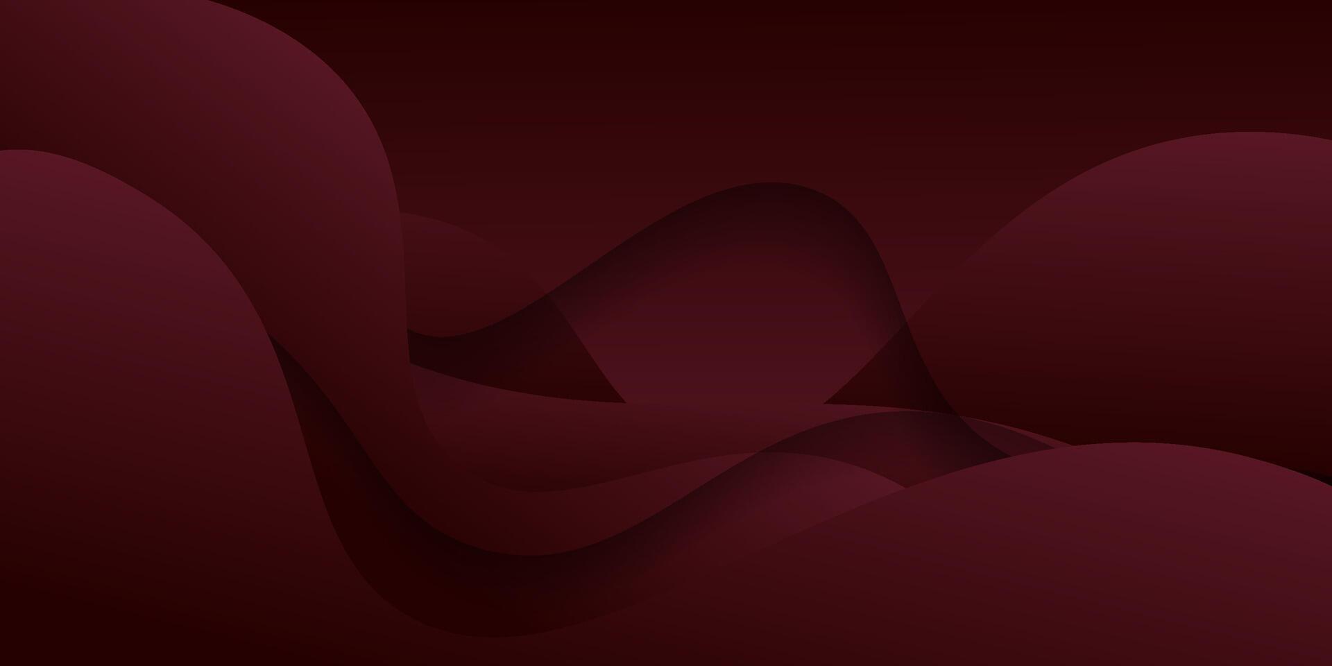 Popular dark wavy abstract background with shadow and wavy lines. Eps10 vector