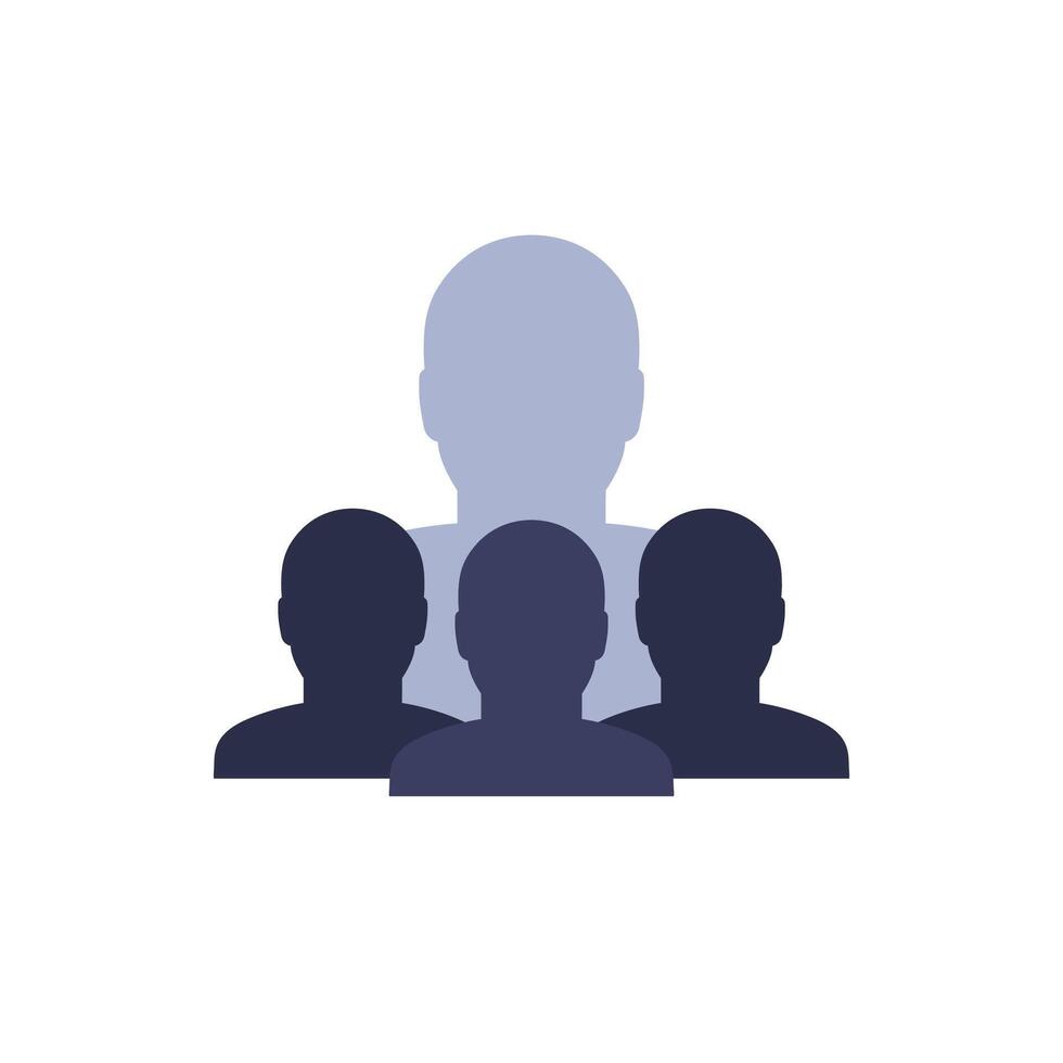 influence icon on white, influencer vector