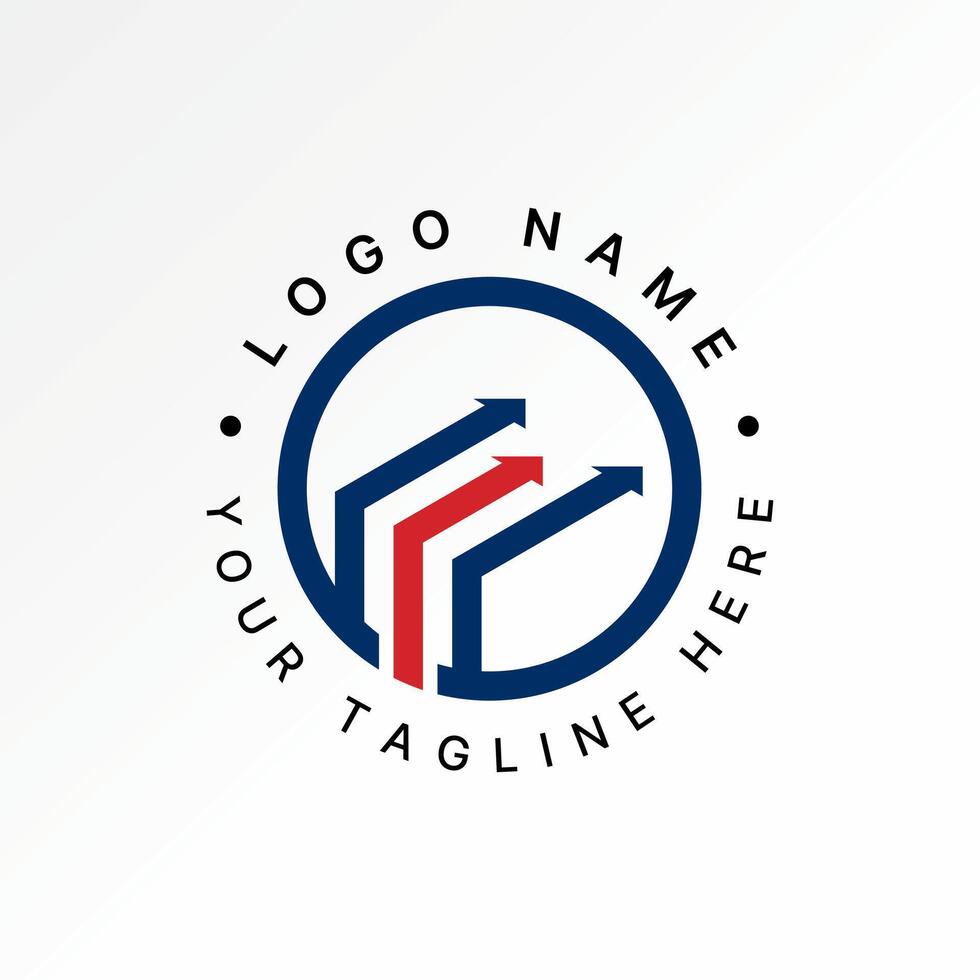 Logo design graphic concept creative premium stock image graphic three lines arrow 3D initial E font circle connect monogram typography sport vector