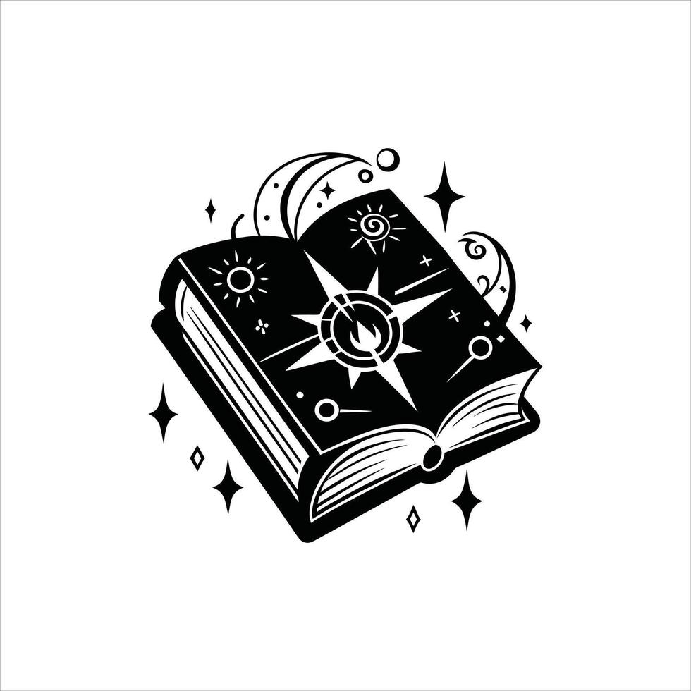 Cosmic and Mystical Clipart Design vector