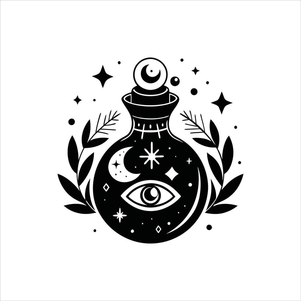Potion of Mystical Wonders vector