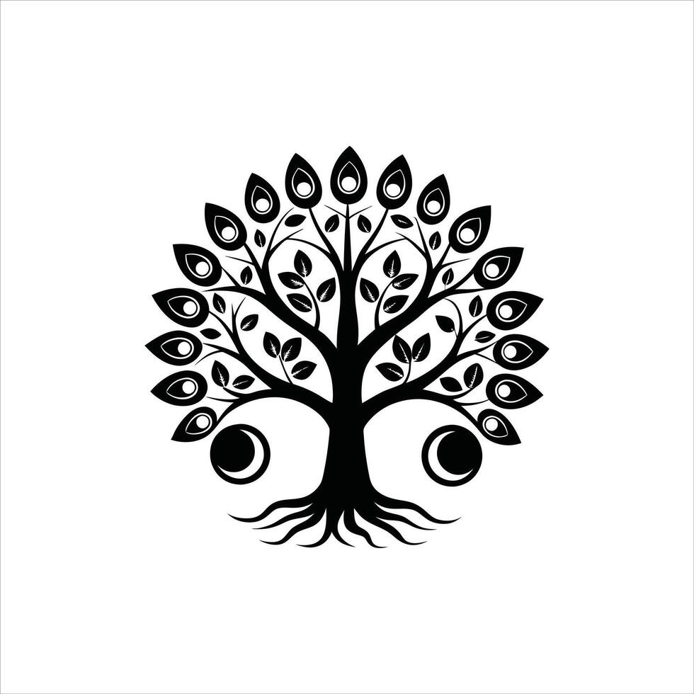 Whispers of the Enchanted Oak vector