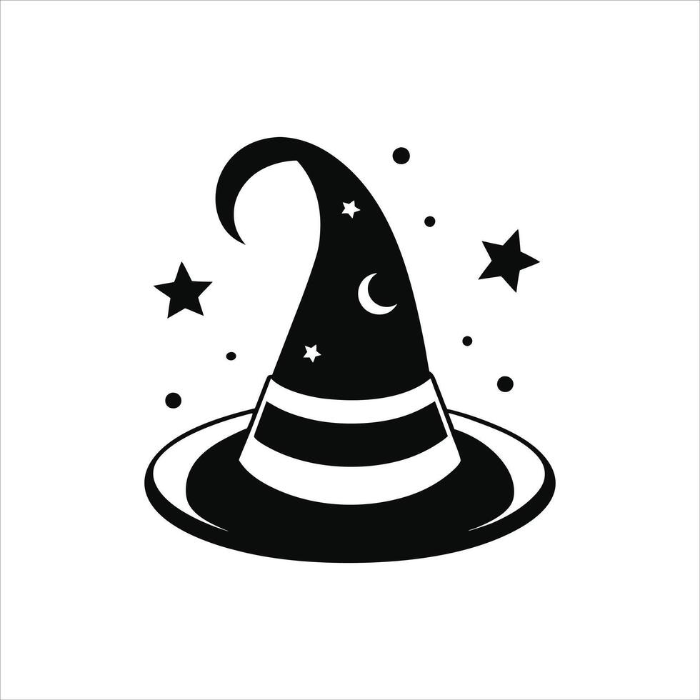 Moonlit Hat A Magical Tale vector